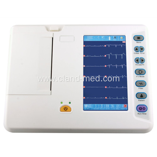 CE Digital 6 Channel ECG Machine Electrocardiograph